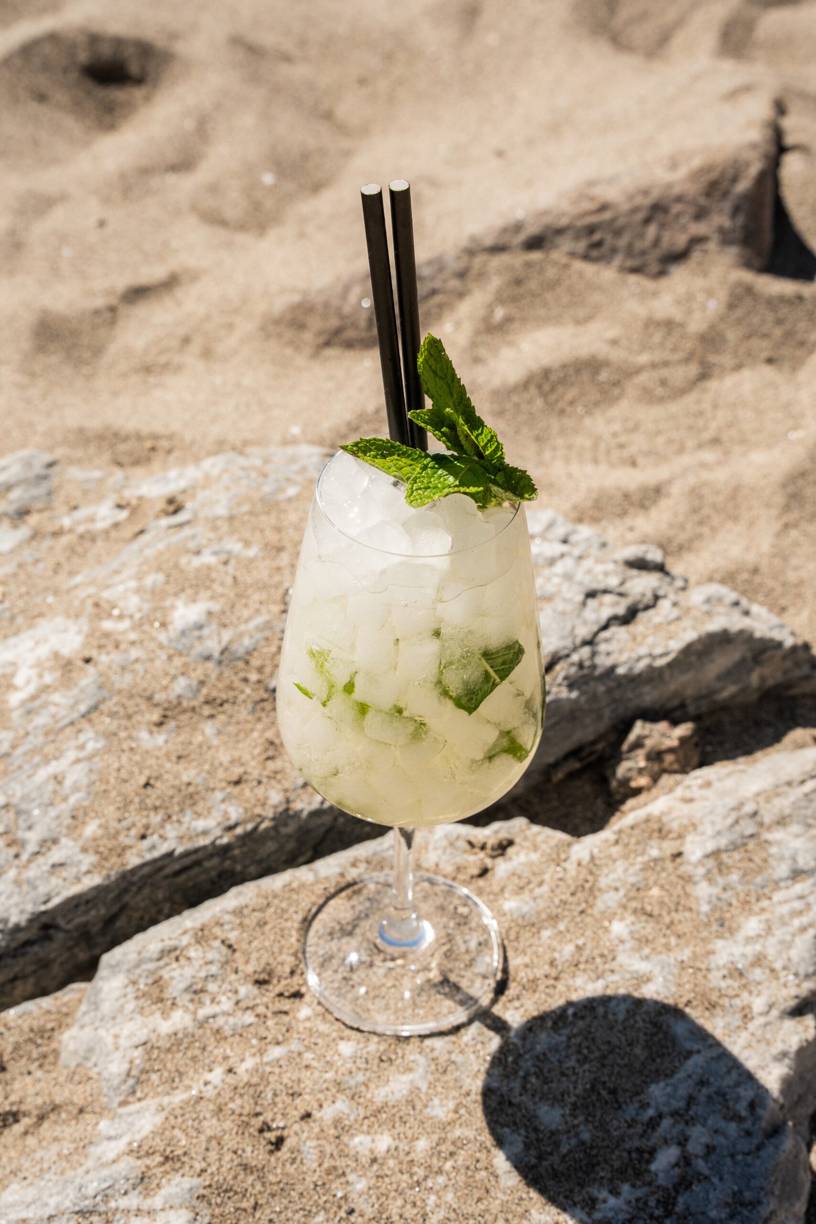 Mojito en las rocas